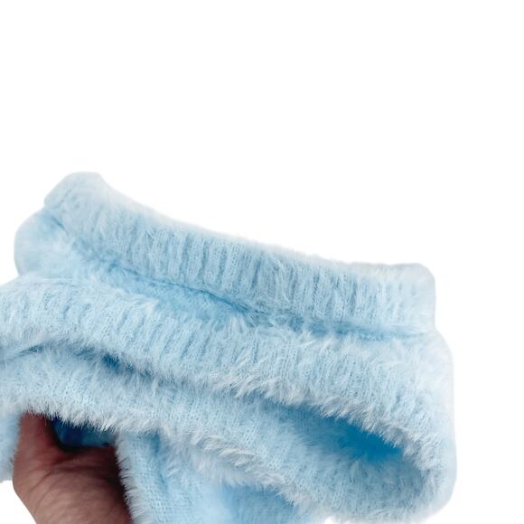 For Love and Lemons Fiona Fuzzy Brief Bottoms Side Tie Size Large - Picture 7 of 8